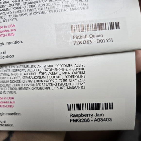 colorstreet bundle raspberry jam and fortune teller - Picture 3 of 3